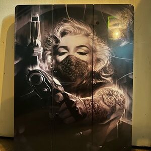 Black and White Marilyn Monroe Artistic Wall Decor